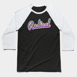 Radical (80s memphis pattern) Baseball T-Shirt